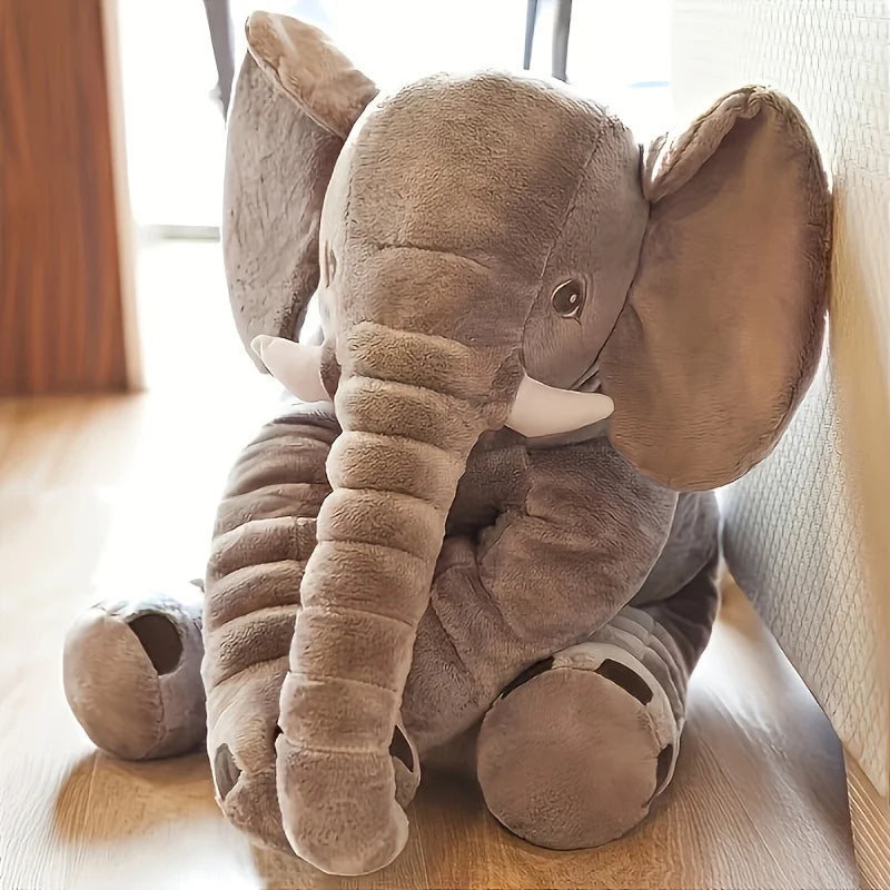 Soft 40cm Elephant Plush Toy - Adorable Baby Pillow & Gift for Kids