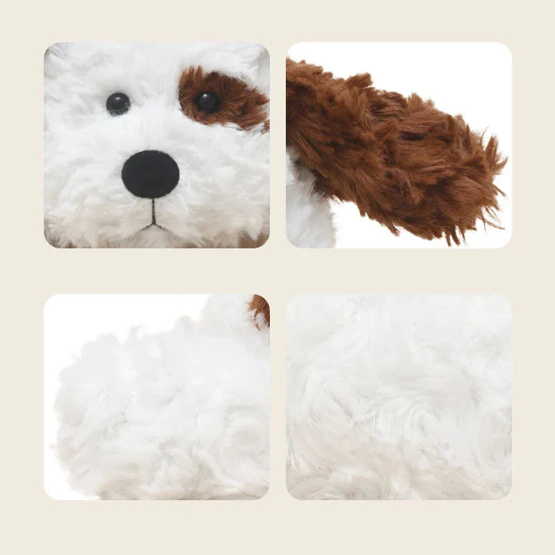 Lop Jimny Dog Plush - 35cm Soft Stuffed Toy for Kids and Room Decor