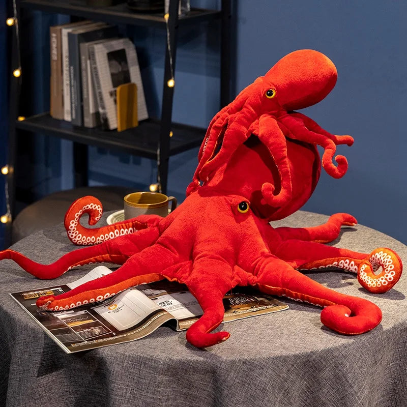 Super Soft Octopus Plush Luxuriously Soft