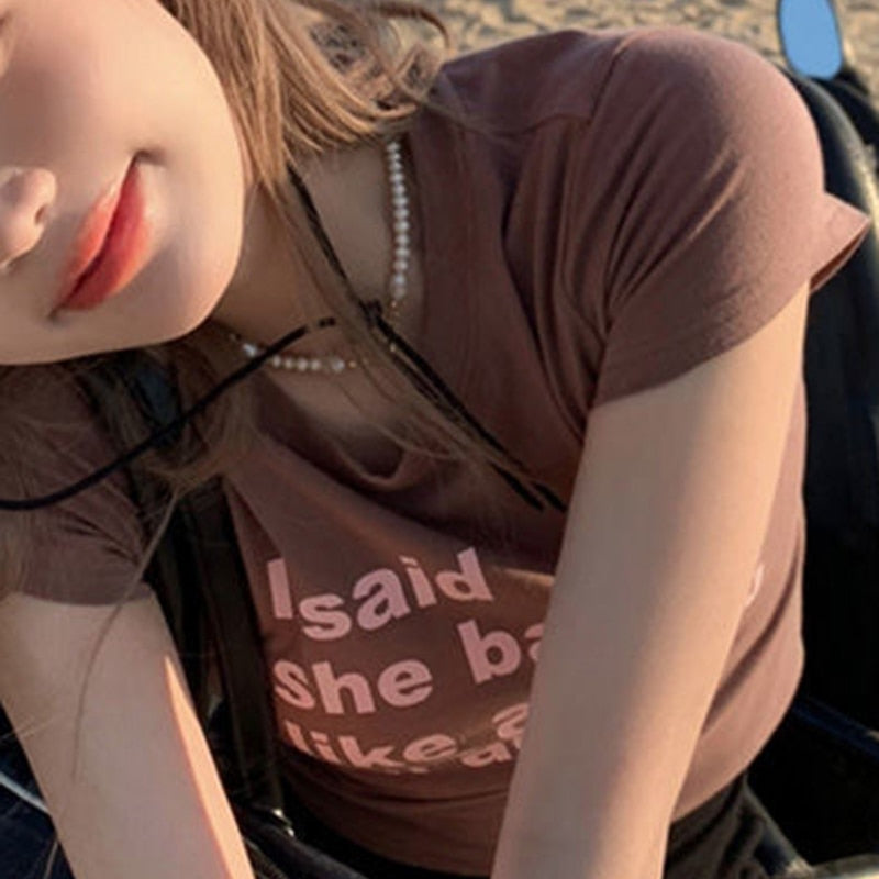 Lettered Graphic Tee