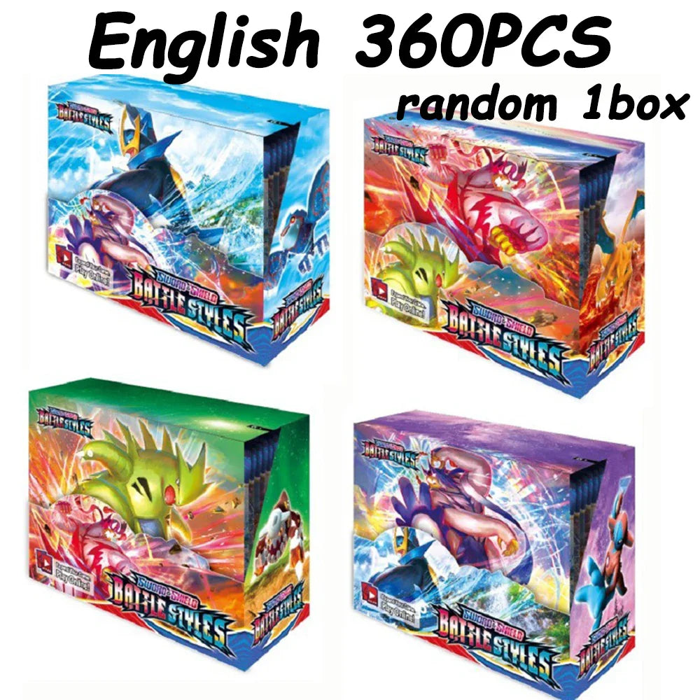 324Pcs Pokemon Cards Sun & Moon XY Evolutions Pokemon Booster Box Collectible Tradiner Card Game