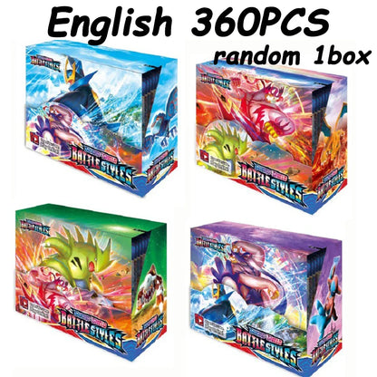 324Pcs Pokemon Cards Sun & Moon XY Evolutions Pokemon Booster Box Collectible Tradiner Card Game