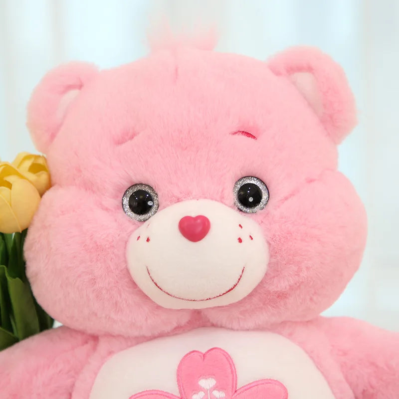 Pink Sakura Teddy Bear Plush Soft Stuffed Doll