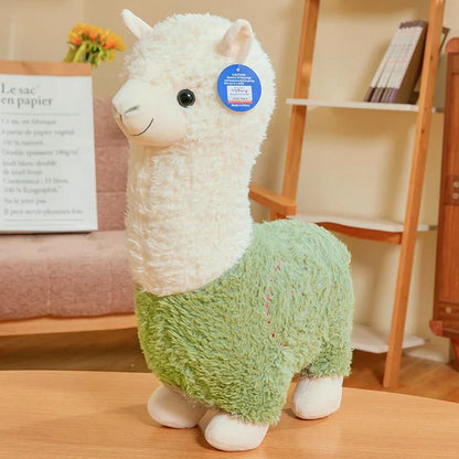 Alpaca Plush Toy 25cm - Soft Cotton Stuffed Doll for Kids and Home Decor