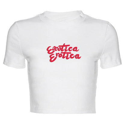 Lettered Printed Tee