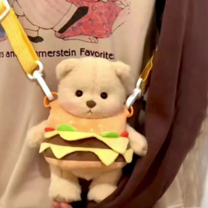 Handmade Teddy Bear Plush Doll with Outfit 30cm
