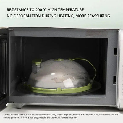 Glass Microwave Food Cover