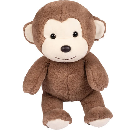 Cute Cartoon Plushie Toys: Bunny, Elephant, Cat, Panda & Monkey