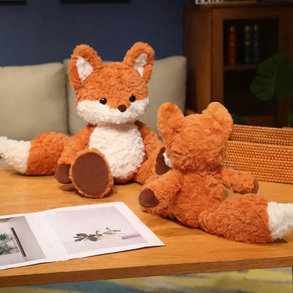 Fluffy Fox Plush Toy 35cm 50cm