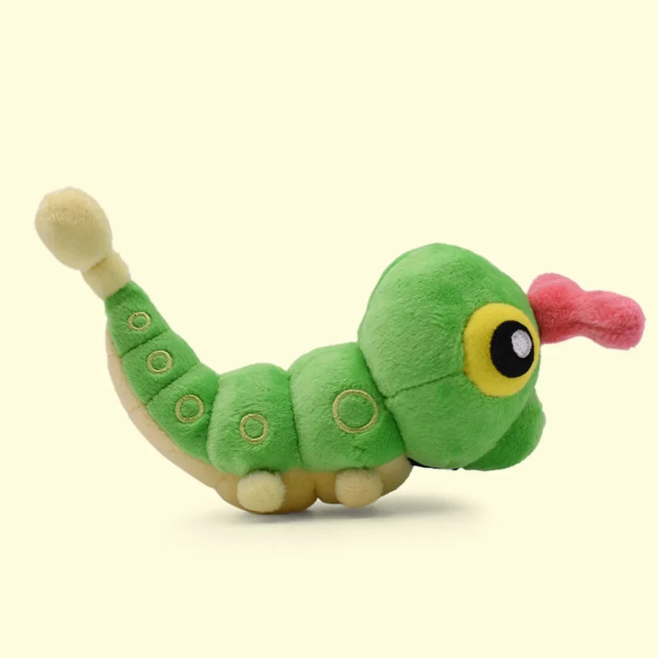 Cute Pokémon Plush Set: Butterfree, Caterpie & More - Perfect Gift for Kids!