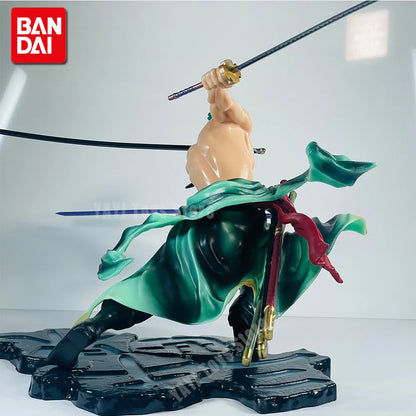 Roronoa Zoro Three-blade Sa-maximum Manga Anime Statue Action Figure