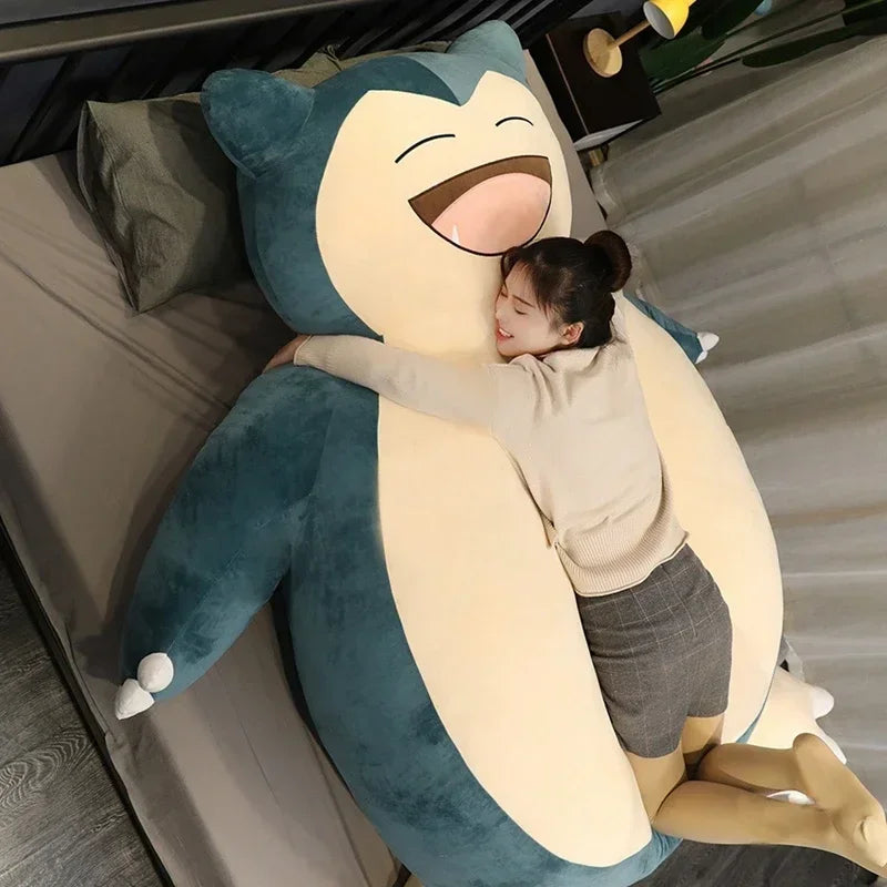 Giant Kawaii Snorlax Plush Toy - Soft, Cuddly, Perfect Gift for All Ages