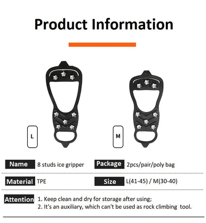 Anti-Skid Snow Climbing Spikes 1 Pair
