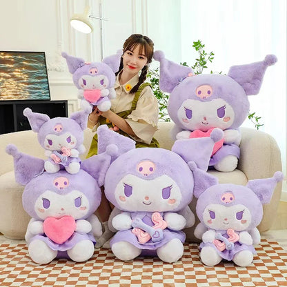 Cupid Kuromi Plush Doll - Adorable Valentine's Gift for Couples & Kids