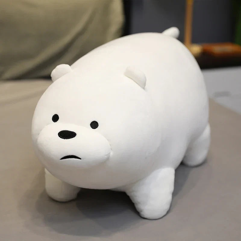 We Bare Bears Plush Toys Grizzly Panda Ice Bear Doll
