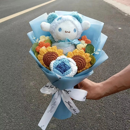 Kuromi Plush Flower Bouquet Soft Toy Gift for Girls