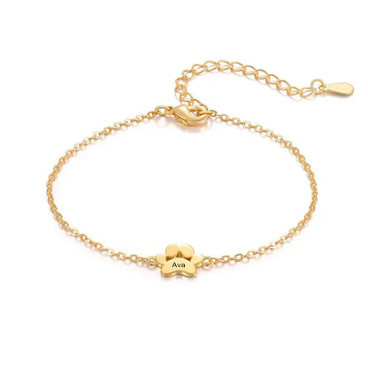 Personalized Photo Projection Name Bracelet