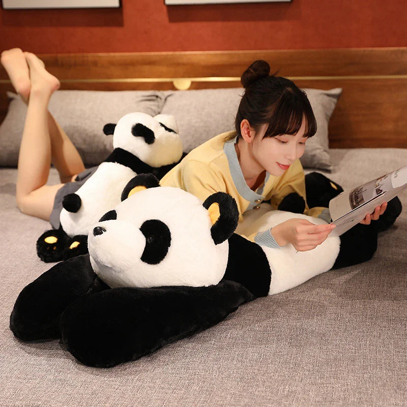 Giant Panda Plush Toy Soft Stuffed Animal Pillow for Kids