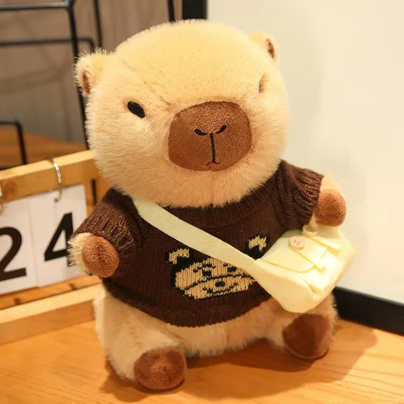 Capybara Cuddle Plush Toy - Adorable Gift for Kids & Collectors