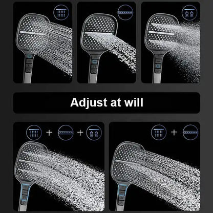 7 Modes Adjustable High-Pressure Shower Head