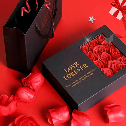 12 Rose Jewelry Gift Box Set for Romantic Occasions