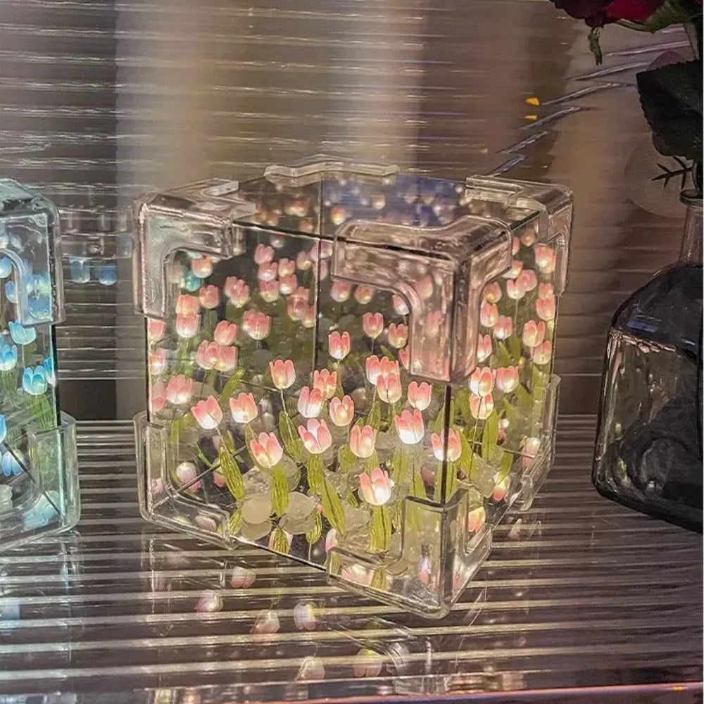 Diy Tulip Night Lamp