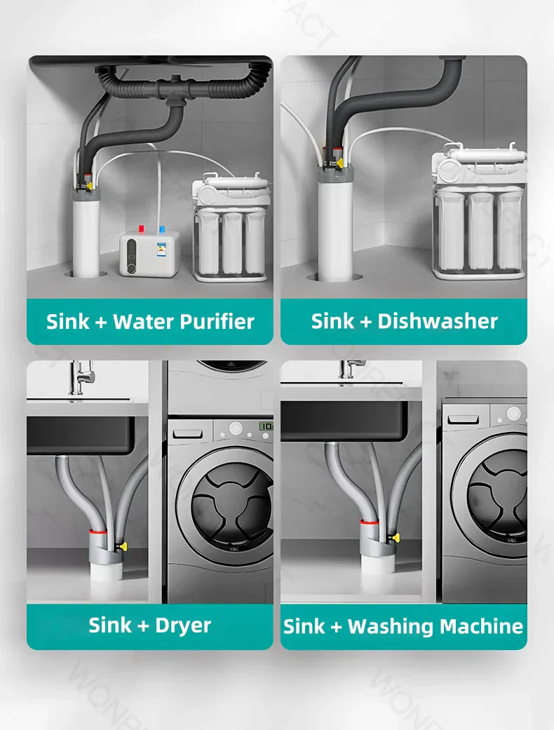 Anti Odor Sink Drain Pipe Connector