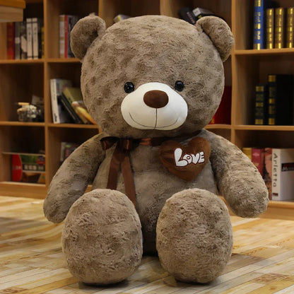 Two-Tone Love Teddy Bear Plush