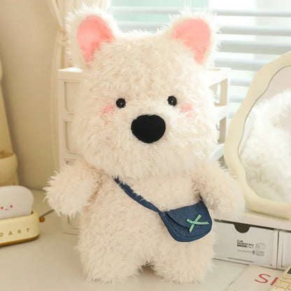 Cute West Highland Terrier Plush Toy - Adorable Puppy Doll for Kids & Gifts