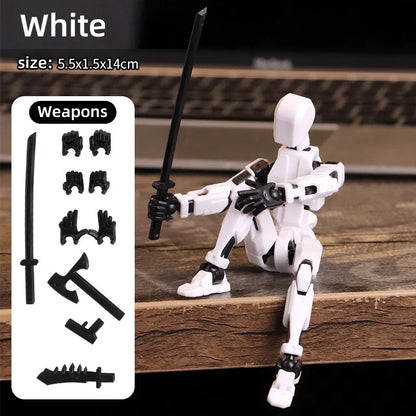 Multi-Jointed Movable Shapeshift Robot 3D Printed Mannequin Dummy 13 Action Figures