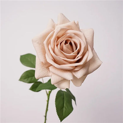 5Pc Real Touch Rose Artificial Flowers Moisturizing Silk Roses for Wedding and Home Decor