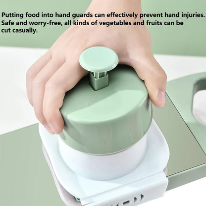 Multi-Cut Vegetable Slicer & Chopper