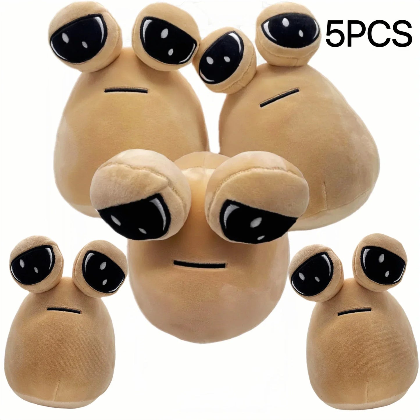 Kawaii Cartoon Plush Toys - My Pet Alien & Friends