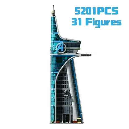 Classic Tower Battle 5201PCS Model Building Blocks