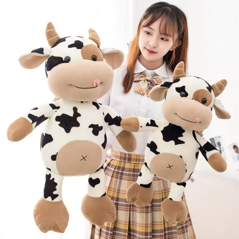 Cute Cow Plush Toy - Adorable Calf Mascot for Fun Gifts & Activities