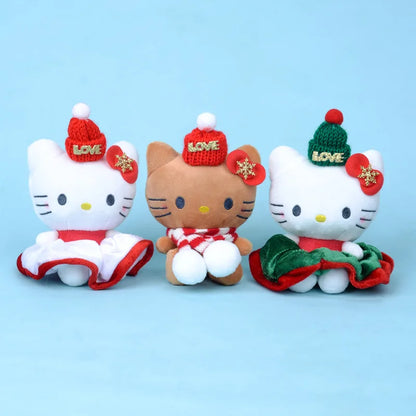 Cute Christmas Scarf Plush Toy