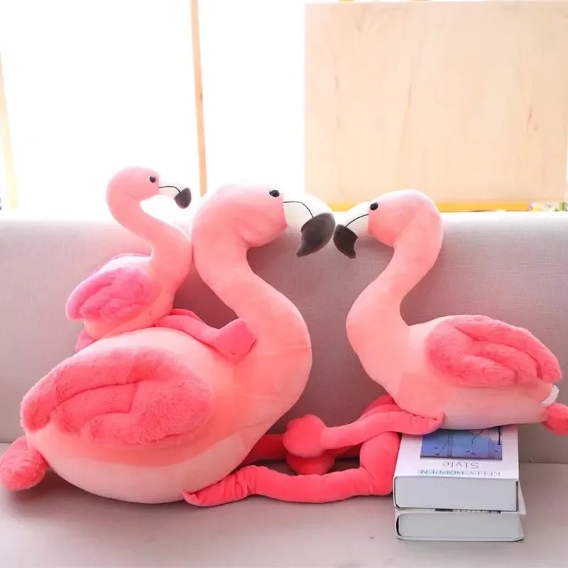 Flamingo Plush Doll - Soft, High-Quality Stuffed Toy for Weddings & Gifts