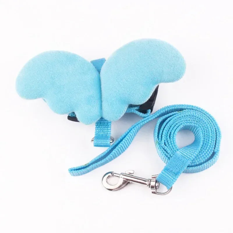 Dog Traction Rope Angel Wings Dogs Tactical Collar Harnesses