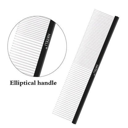 Light Aluminum Pet Comb Professional Dog Grooming Tool 5 Colors