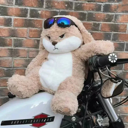 Large Angry Rabbit Plush Toy Soft Cute Stuffed Animal