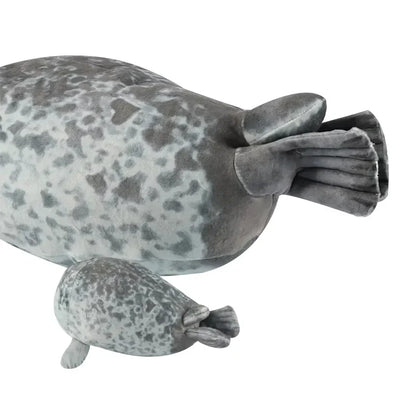 Seal Family Plush Set with Zipper Pouch 40cm