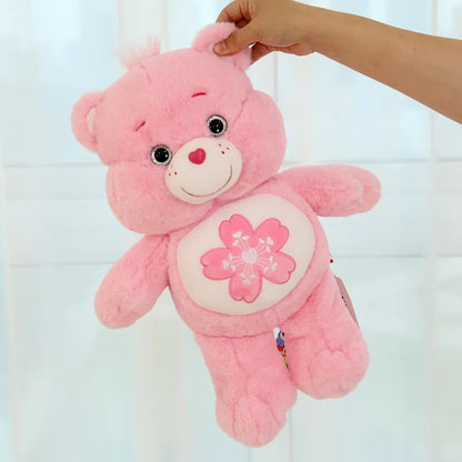 Pink Sakura Teddy Bear Plush Soft Stuffed Doll