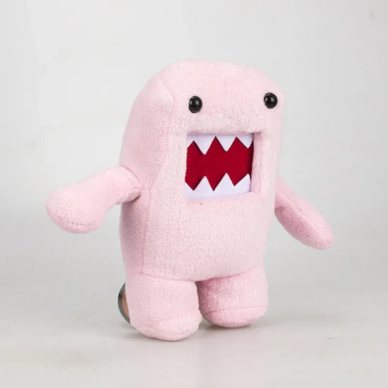 Funny Pink Domo Kun Plush Toy - Soft Stuffed Animal Gift for Kids
