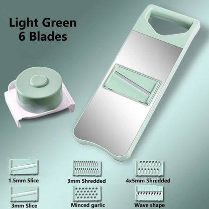 Multi-Cut Vegetable Slicer & Chopper