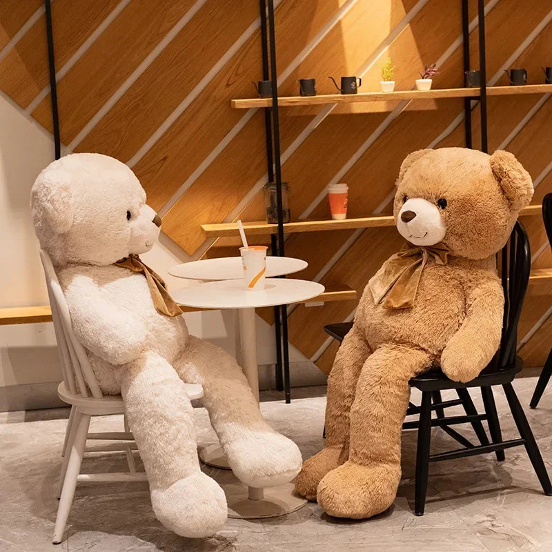Giant Plush American Bear - Soft Teddy for Valentine's & Birthdays