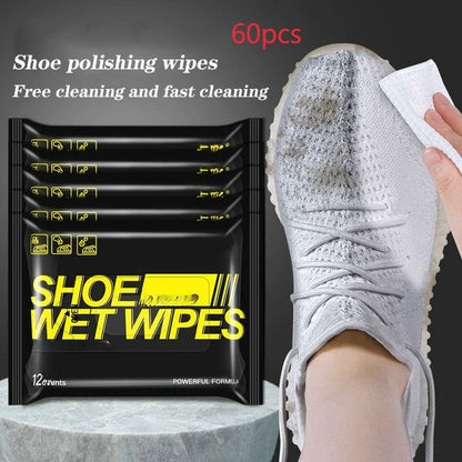Shoe Polish Disposable Wet Wipes