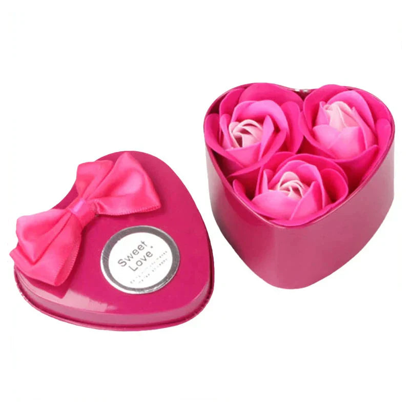 Soap Rose Scented Flower Gift Set for Home Decor and Special Occasions