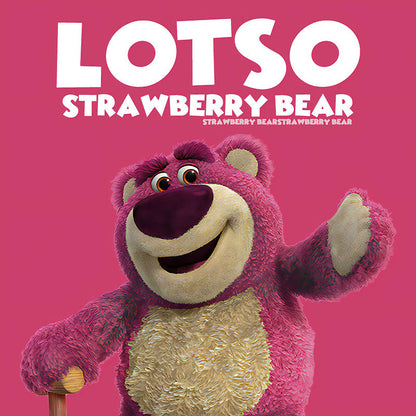 Strawberry Teddy Bear Plush Toy 25cm