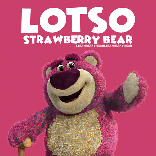 Strawberry Teddy Bear Plush Toy 25cm