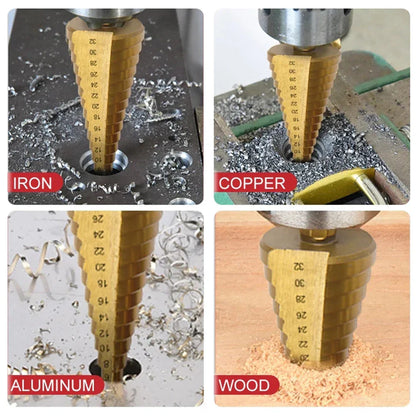 Titanium Coated Wood And Metal Drilling Set